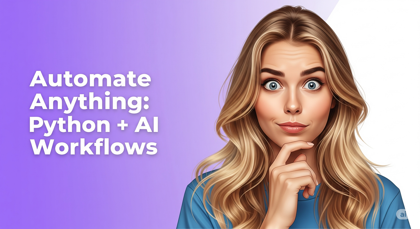 Automate Anything: Python + AI Workflows